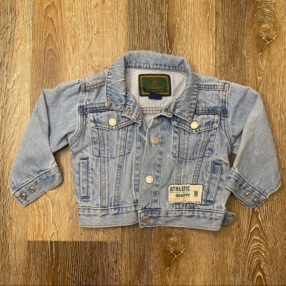 Vintage 68 Classic Baby Gap Blue Jean Jacket!